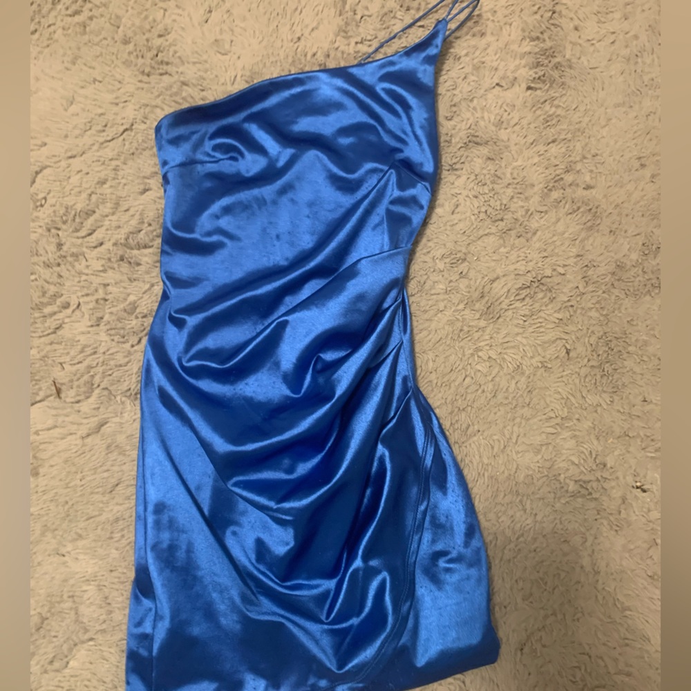 Blue Homecoming Dress